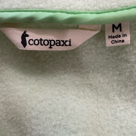 Cotopaxi Teca Fleece Hooded Half Zip Pullover Sweatshirt Stone’s Throw Medium - Picture 13 of 15